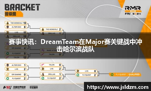 赛事快讯：DreamTeam在Major赛关键战中冲击哈尔滨战队